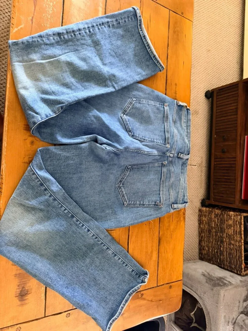 Madewell Curvy Kick Out Jeans 29T Fair Trade Denim Mid Wash Womens